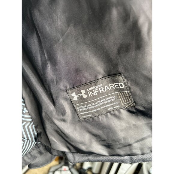 Under Armour Storm 2 Coldgear Infrared Mens Hooded Jacket Small Black Waterproof - Picture 5 of 9